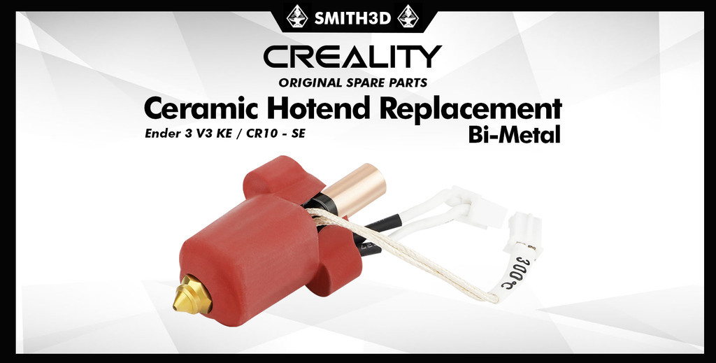 Creality cr10se hotend replacement, ender 3 v3 ke hotend spare part, creality ceramic hotend replacement part