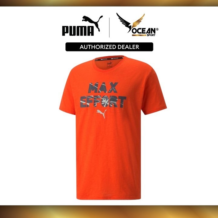 Puma Performance Slogan Tee - Cherry Tomato 52164325