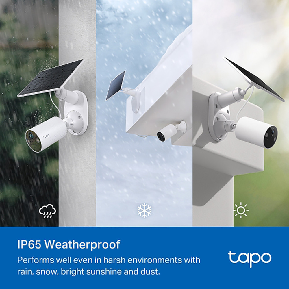 TP-Link Tapo C410 KIT Solar-Powered Security Camera Kit 2K