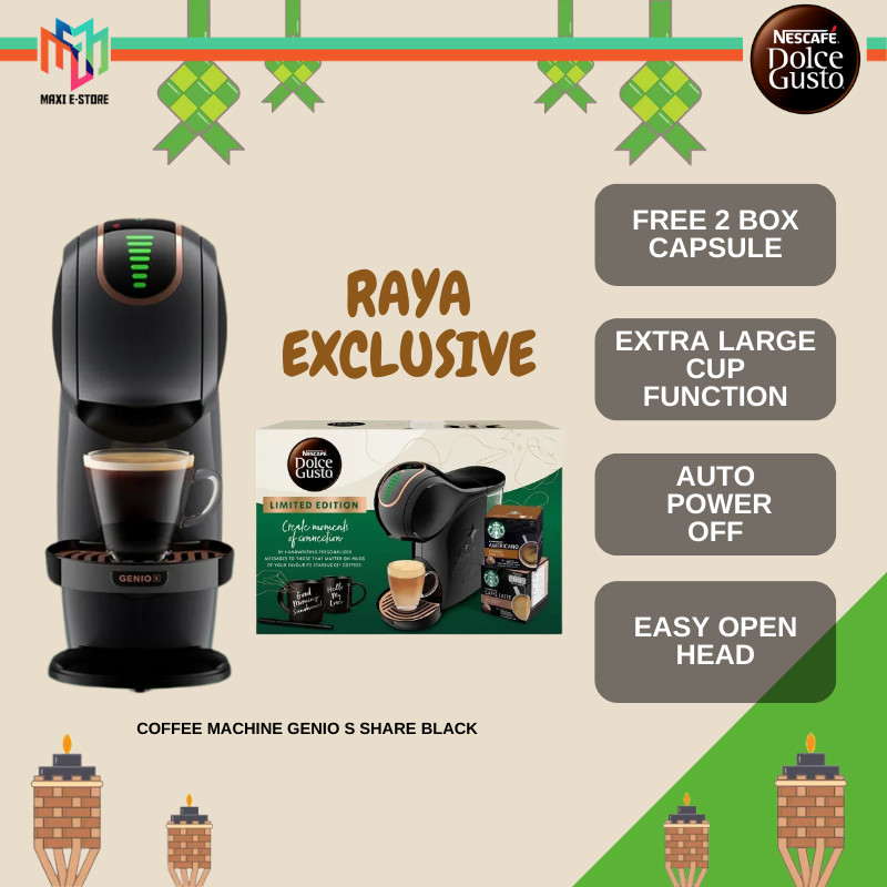 Nescafe 12470547 Dolce Gusto Genio S Touch Capsule Automatic Coffee Machine Silver Temperature Selection Mesin Kopi