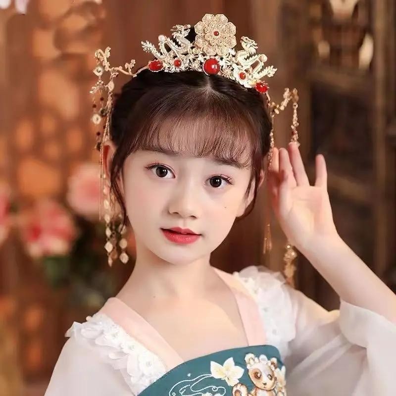 Traditional hair accessories shake shaking Earrings Chinese Costume Girls Princess Hanfu 古装 汉服 步摇 发簪 Cheers & Cherish