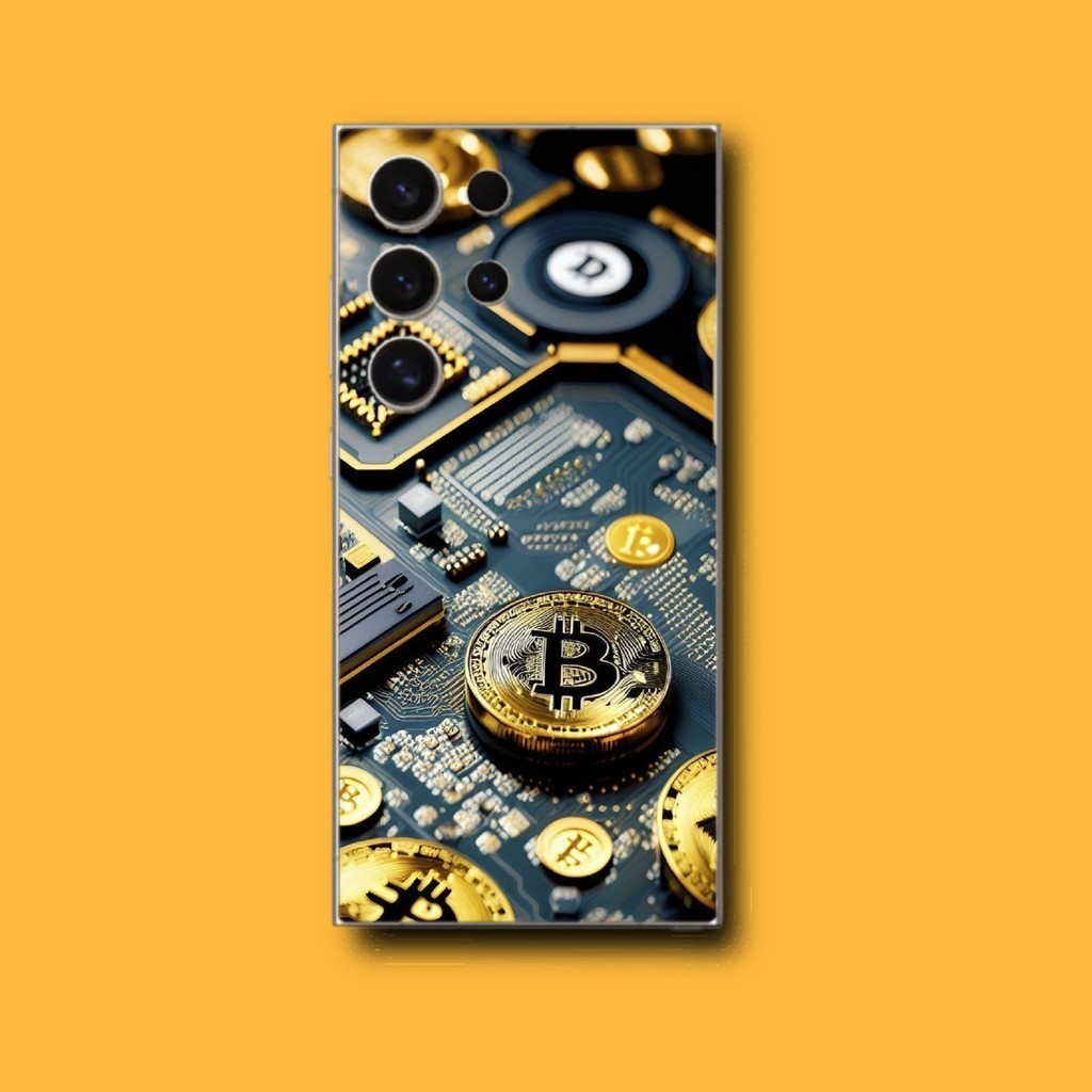 [ CRYPTO ] DIY Customized Print Mobile Phone Back Screen Protector Film Sticker Wrap for any Phone Model 来图定制