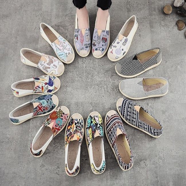 XtrastoreVintage - Kasut Perempuan Kasut Kain Wanita / Canvas Shoes Women / Kasut Kanvas Wanita Prempuan