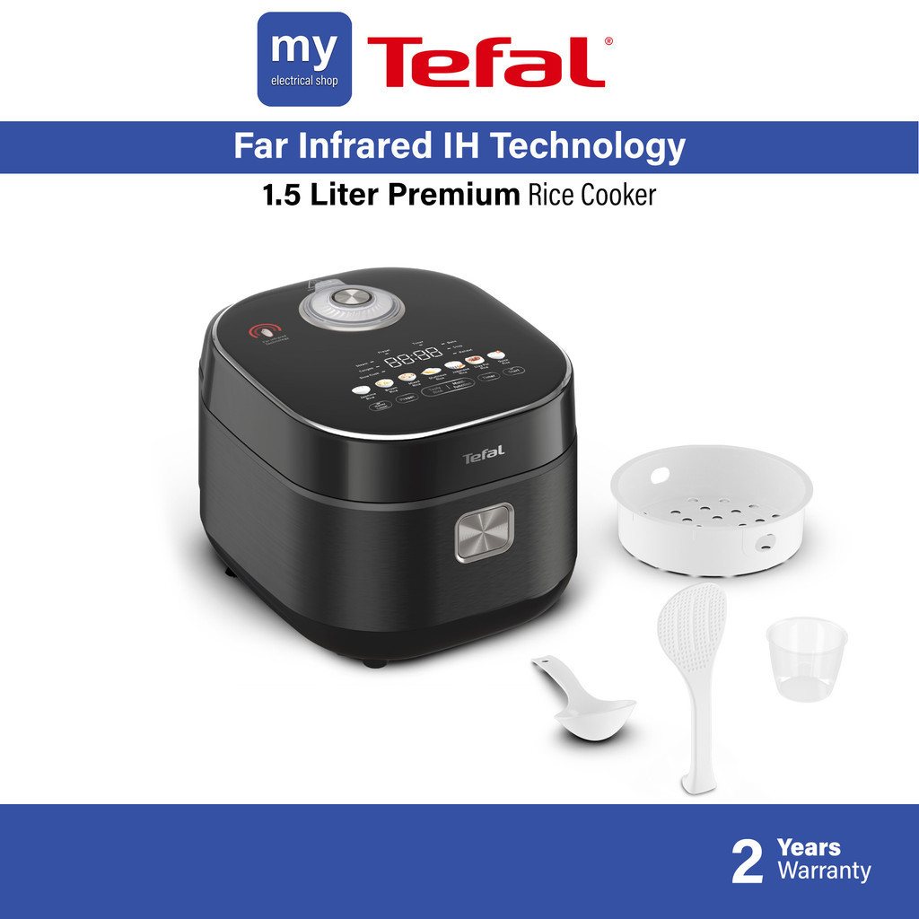 Tefal 1.5 Liter Far Infrared IH Premium 5 Star Rice Cooker RK8868 Periuk Nasi 电饭锅 RK886865