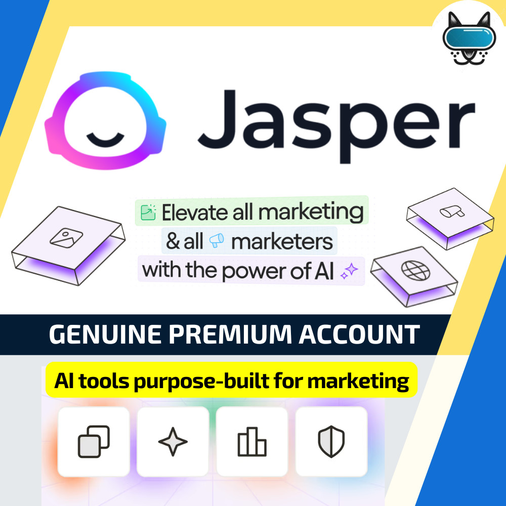 Jasper AI Premium Account Top#1 AI platform made for marketers Jasper.ai PRO
