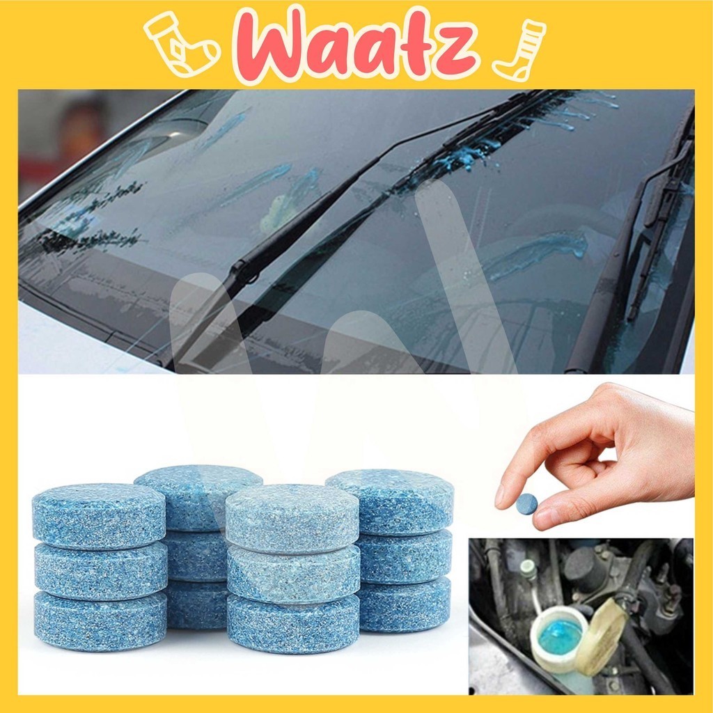 (CAR4) ⭐️READY STOCK⭐️1PC/1Biji Car Windshield Cleaner Glass Cleaner Car Solid Wiper Window Cleaning