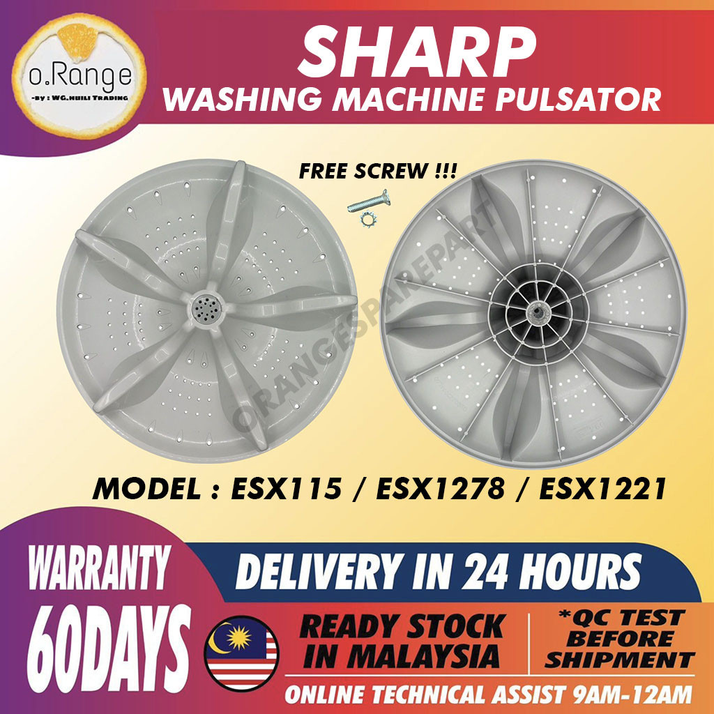 ESX115 ESX1278 ESX1221 Sharp WASHING MACHINE PULSATOR / SHARP KIPAS MESIN BASUH