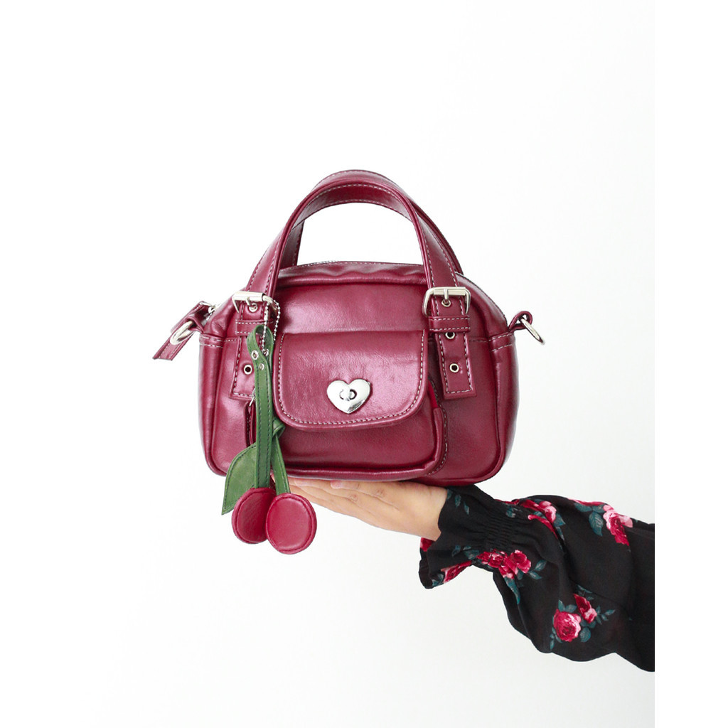 in stock Tako - Women's Sling Bag - Cherry Mini Handbag and Casual Slingbag