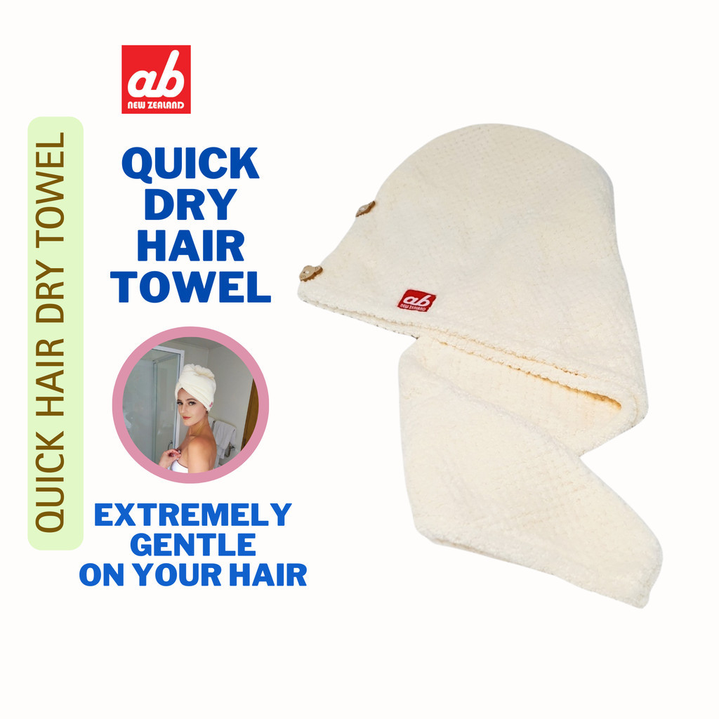 ab Super Absorbent Quick Hair Dry Towel Microfiber