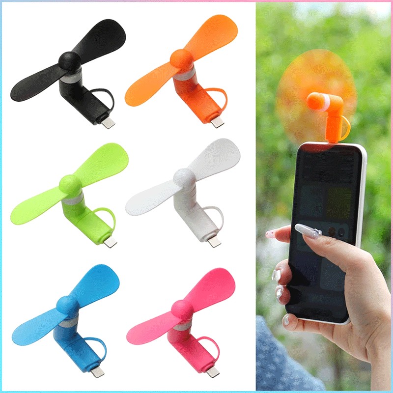USB Fan Fans【PC】 Mini USB Fan Fans Type C Micro USB Cooler Handheld Cooling Small Fan Long Service