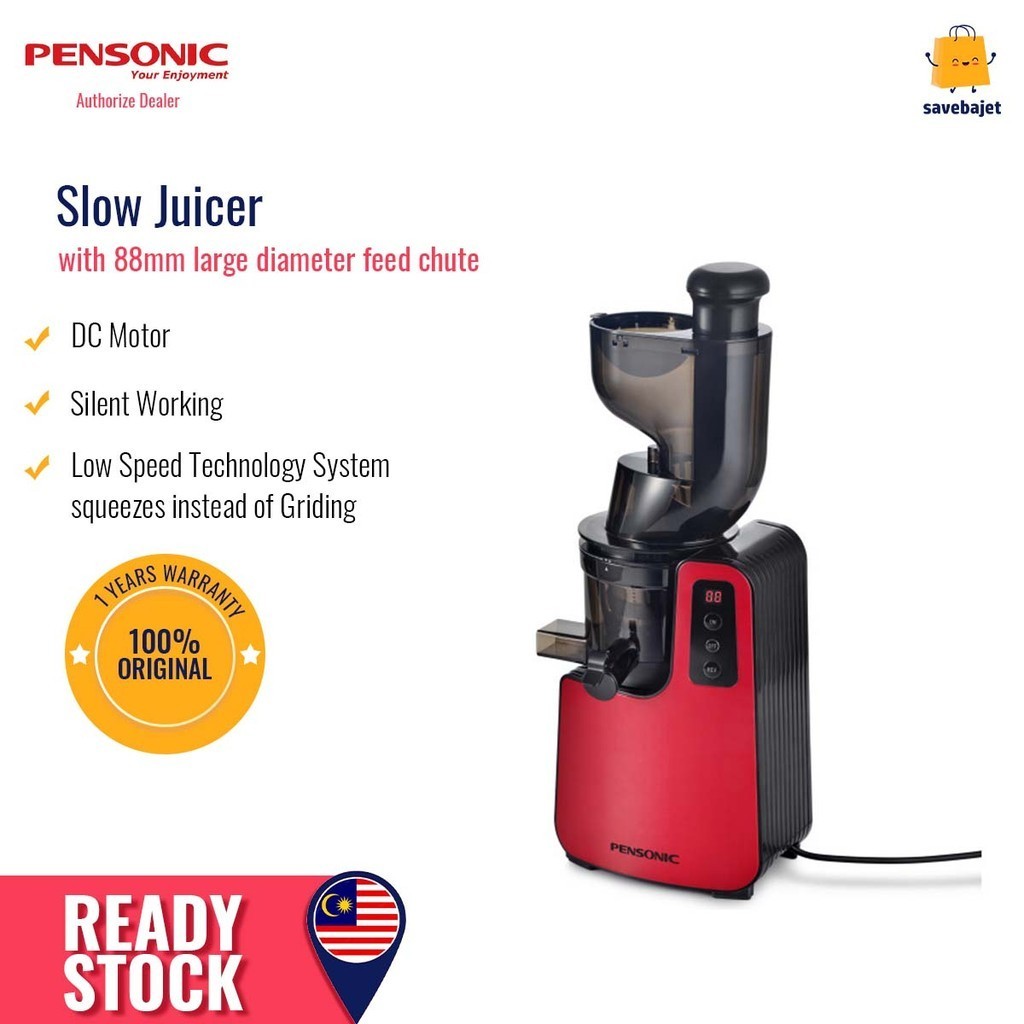 Pensonic Slow Juicer Extractor (2000W) PJ-7002