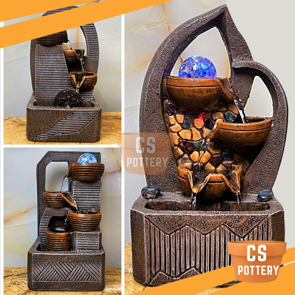 Air Pancut Meja Garden Series Hiasan Rumah / Water Fountain Decor Water Feature Home Ornament Feng Shui