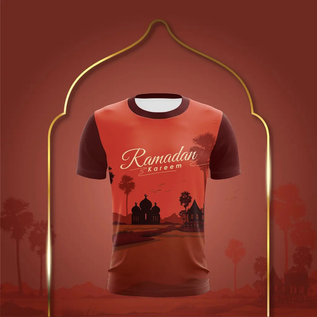 Axellent Ramadan Tee Tshirt Islamic Jersey baju jersi viral lengan panjang pendek muslimah Pickle Ball Jersey