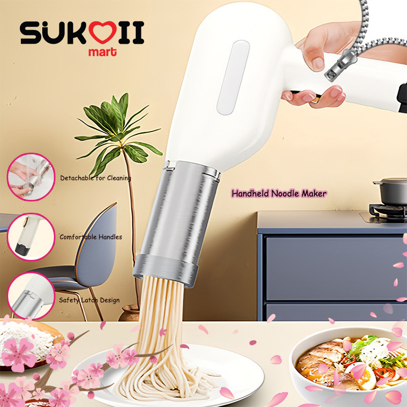 SKOI Household Kitchen Noodle Mini Pasta Maker Wireless Handheld Noodle Machine Portable Fully Automatic