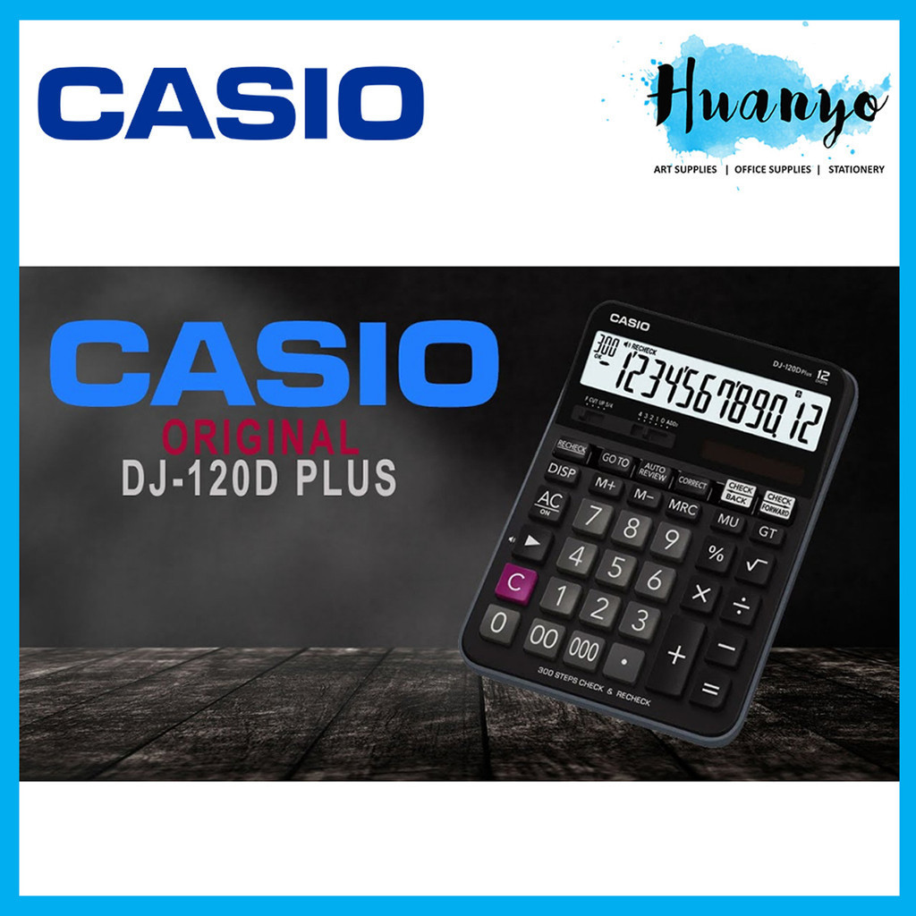 Casio DJ-120D Plus Check & Recheck Calculator