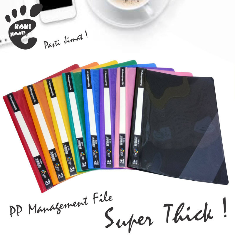 SSD A4 Management File Basic Management File D-320A (Extra Thick) kakijimat Paper Paper sheets PP Good Protect