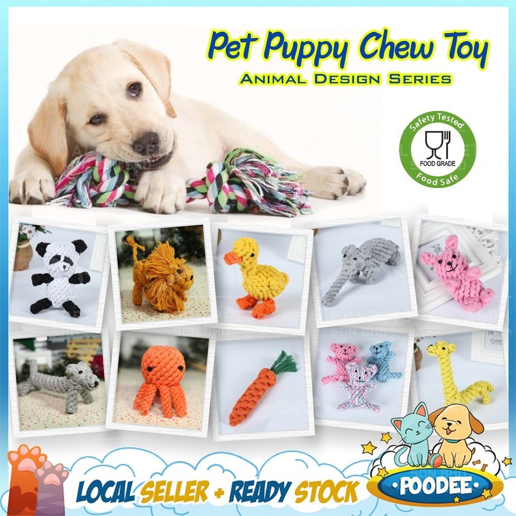 POODEE Pet Adodrable Fun Cat Dog Toy Bite Toys Chewing Toys Husky Poodle Dog Toys Bite Toys Chewy Toys