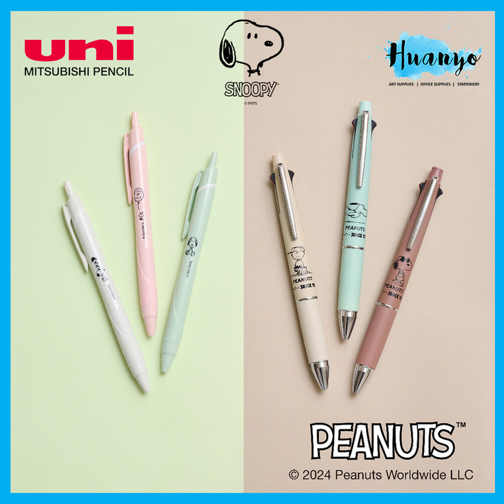 Uni-Ball Jetstream Peanuts Snoopy Series Sport Ball Point Pen 0.5