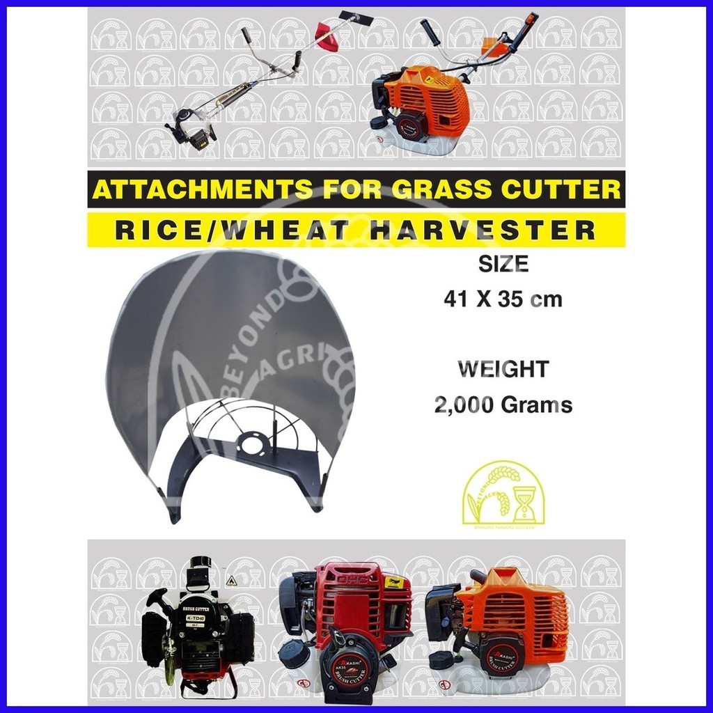 Rice / Wheat / Grass Harvester for Grass Cutter (universal -any brand)