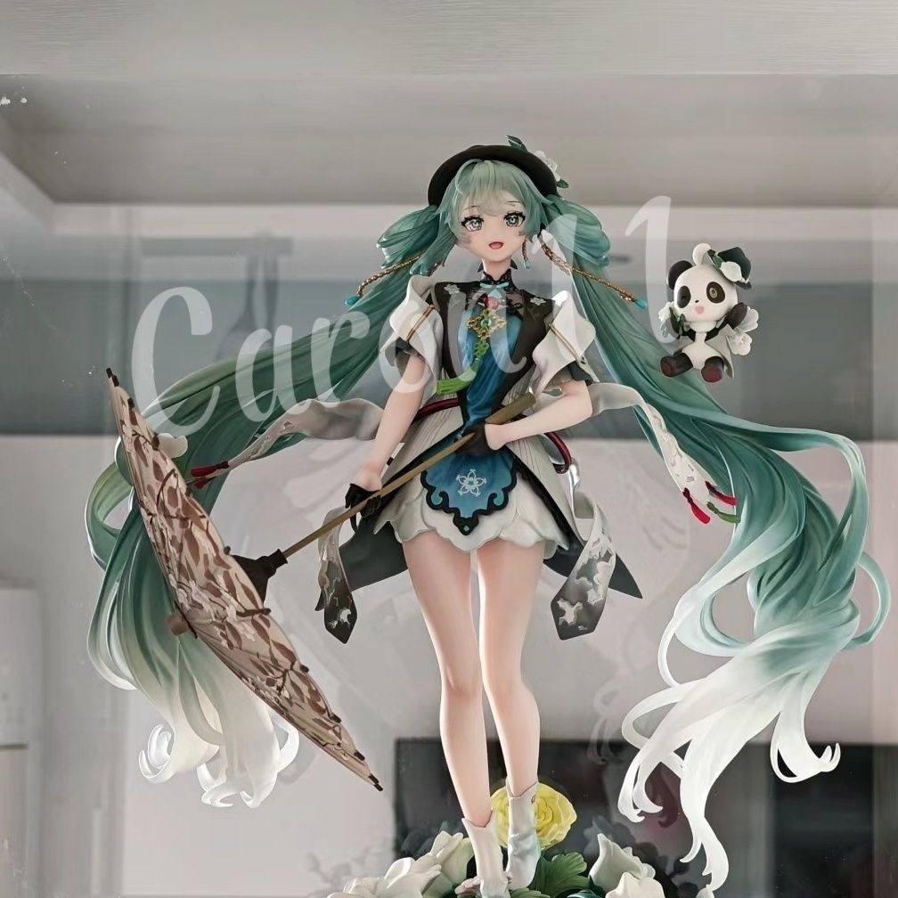 Hatsune Miku anime virtual singer gift Hatsune two-dimensional desktop car frame model map