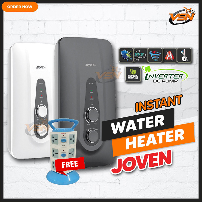 JOVEN SB11E WATER HEATER / SB11IP-RS RAINSHOWER INVERTER DC PUMP WATER HEATER 熱水器 With Pump