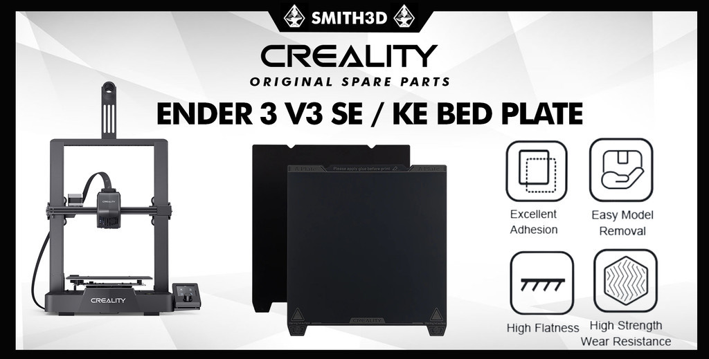 Creality ender 3 v3 se ke bed plate replacement, original 3d printer bed plate replacement for ender 3 v3 se/ke 235x235