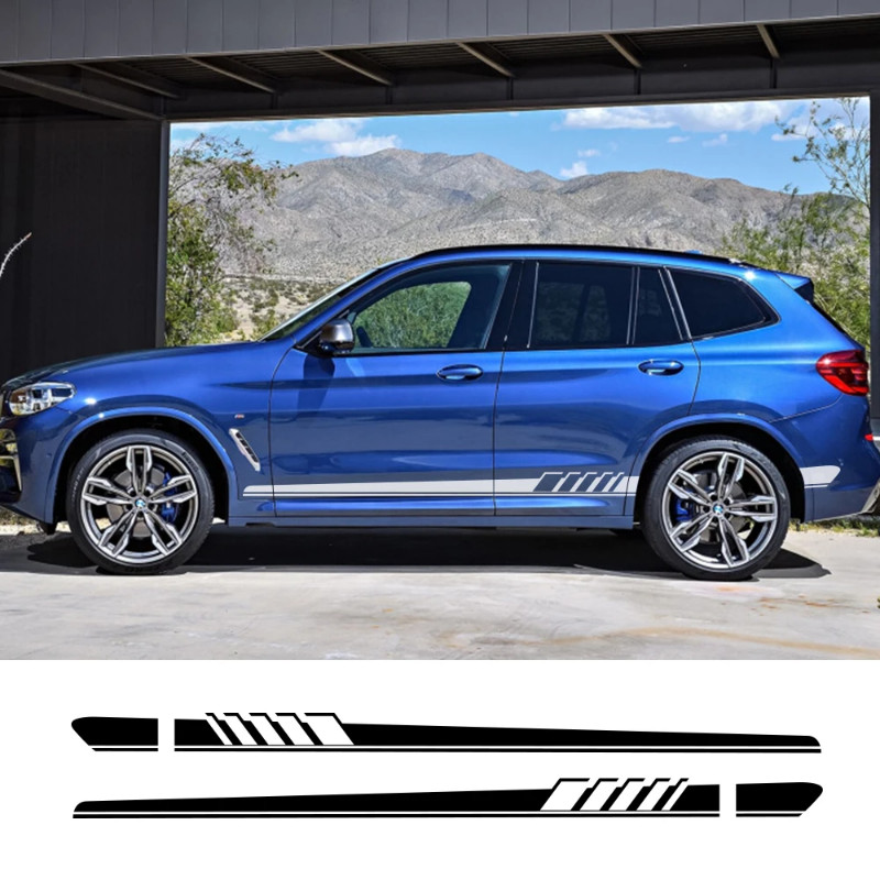 2Pcs Car Stickers For BMW X5 E70 E53 F15 X3 F25 E83 X6 F16 E71 X1 F48 E84 X2 X4 F26 X7 M2 M3 M4 M5 M6 Auto Accessories D
