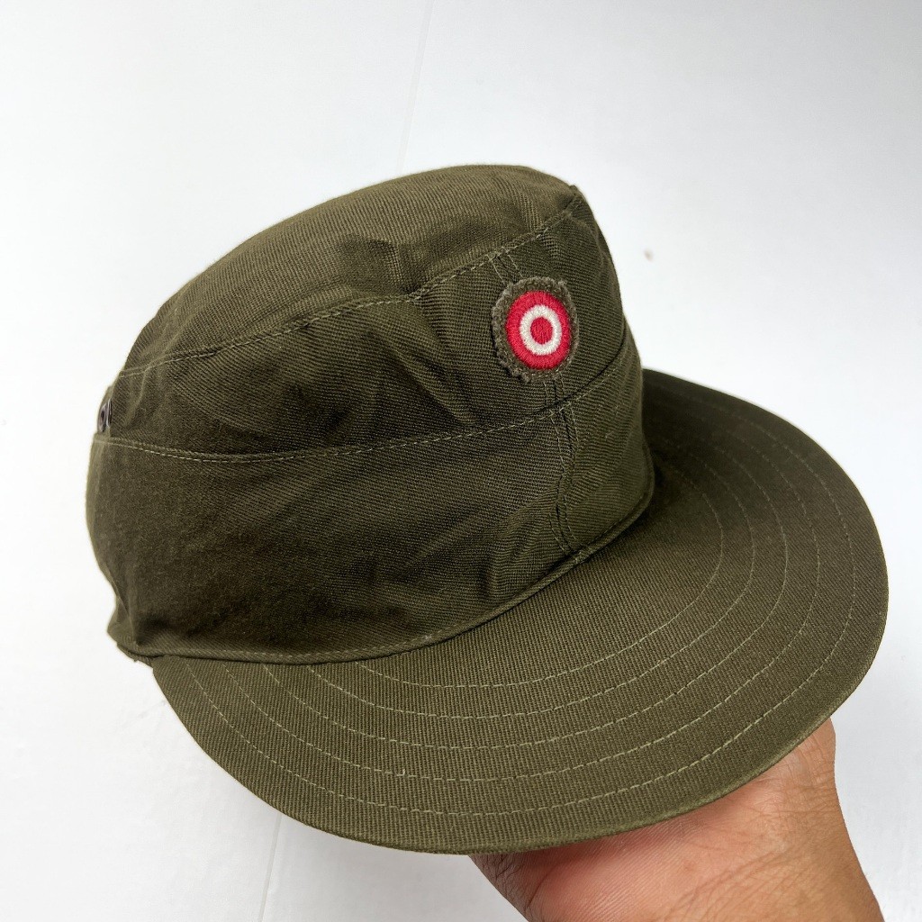 Men Hat Austrian Army Olive Drab Field Cap Original Military Surplus Vintage