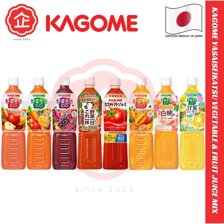 [CLEARANCE] KAGOME Yasaiseikatsu Vegetable & Fruit Juice Mix (720ML) JP/JAPAN『PRODUCT OF JAPAN 』