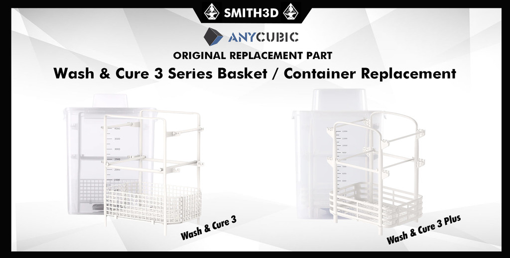 Anycubic wash & cure 3.0 basket replacement, wash and cure 3.0 plus container replacement spare part