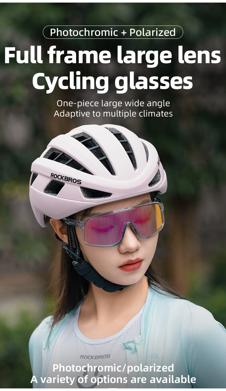 thumbnail image 2 of ROCKBROS Photochromic Cycling Sunglasses - UV Protection Sports Glasses For Men & Women 2 of 2