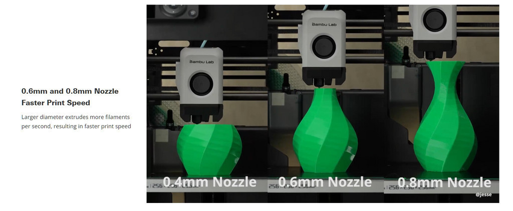 Bambu lab p1 complete hotend assembly - p1 series