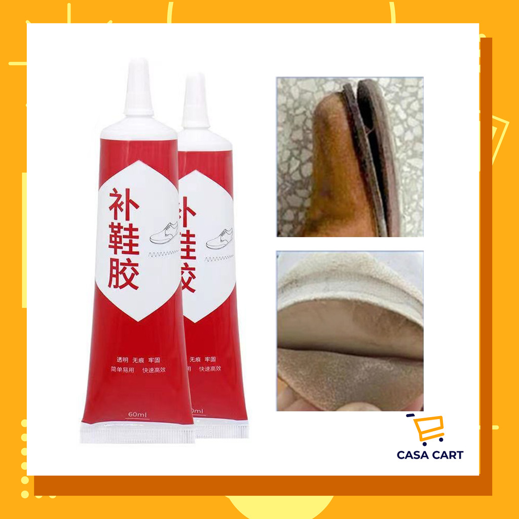 CASA CART Gam Pembaikan Kasut Kasut Kulit Kasut Sukan Khusus Getah Resin Super Kuat Gam Kalis Air Alam Sekitar