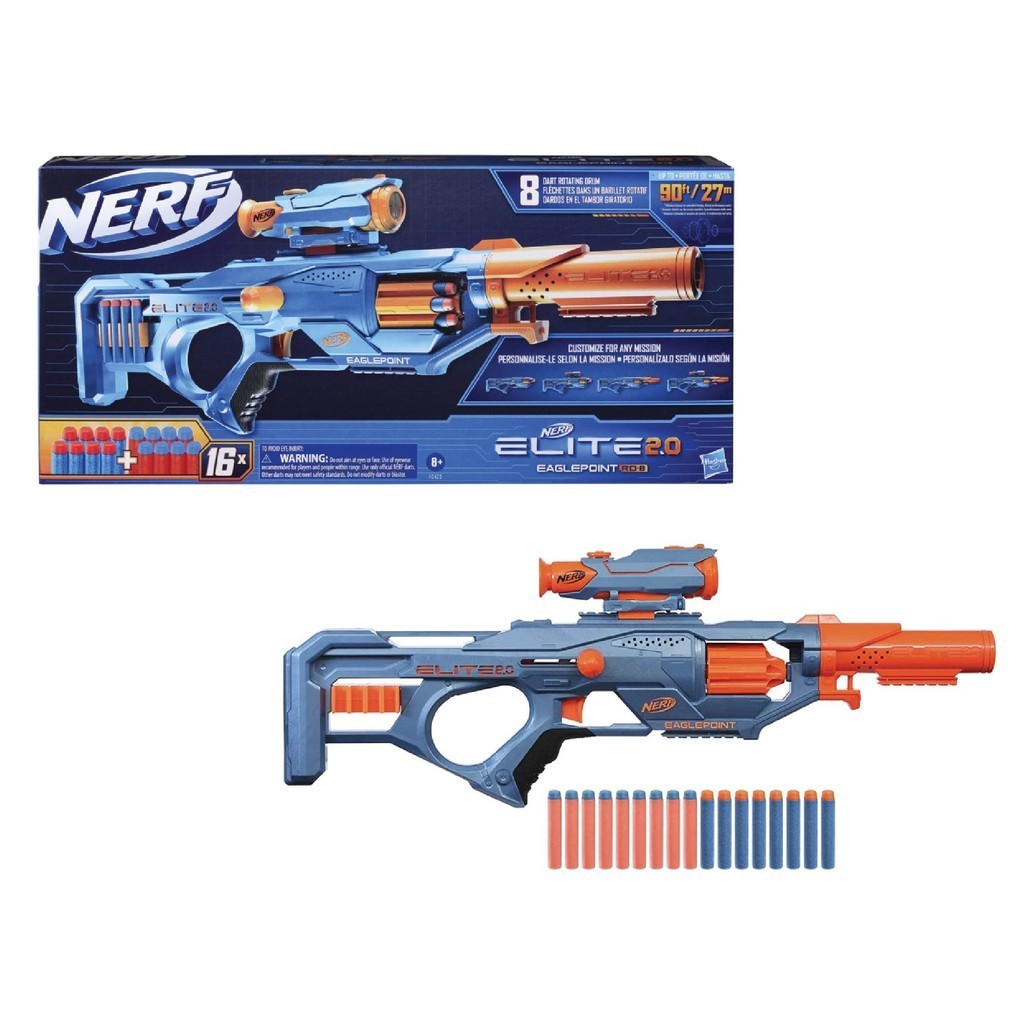 Nerf Elite 2.0 Eaglepoint RD-8 16X Rotating Drum Gun