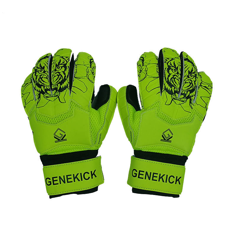 Qingdao Lao Zheng GENEKICK Sailing 5.1 Removable Finger Guard Children's Adult Artificial Grass Football Goalkeeper Gloves