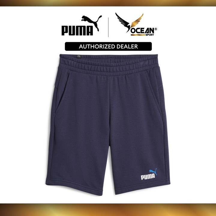 Puma Male ESS+ 2 Col Shorts 10  (PUMA Navy) 58676607