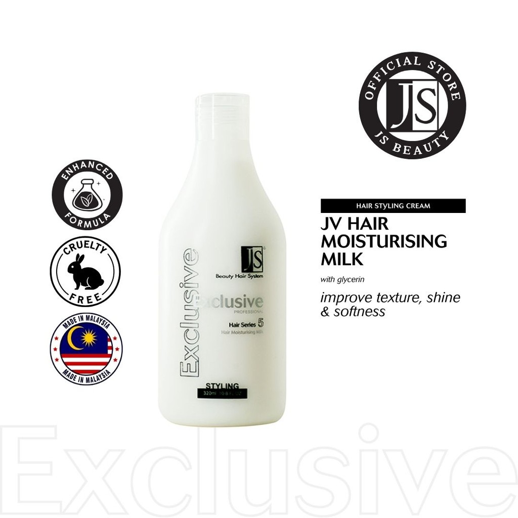 JS Exclusive Classic Styling Hair Moisturizing Cream (Hair Styling Cream) (JV) - 320ML (HB)