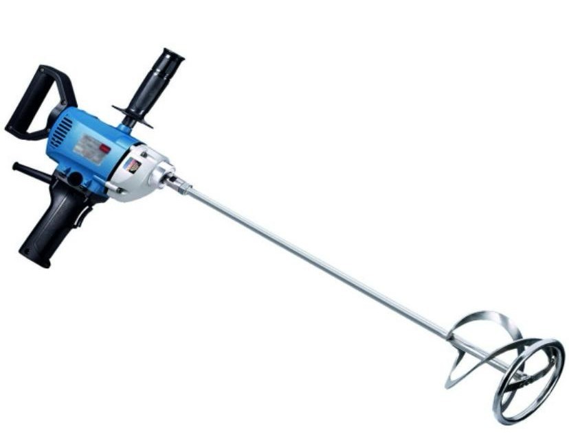 Dong cheng DQU160B Electric Mixer 800W Max.160mm *Mesin Kacau Cement & Cat *DQU160