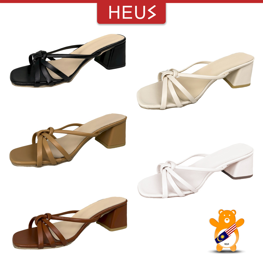 HEUS Knoty Heels (Ready Stock)