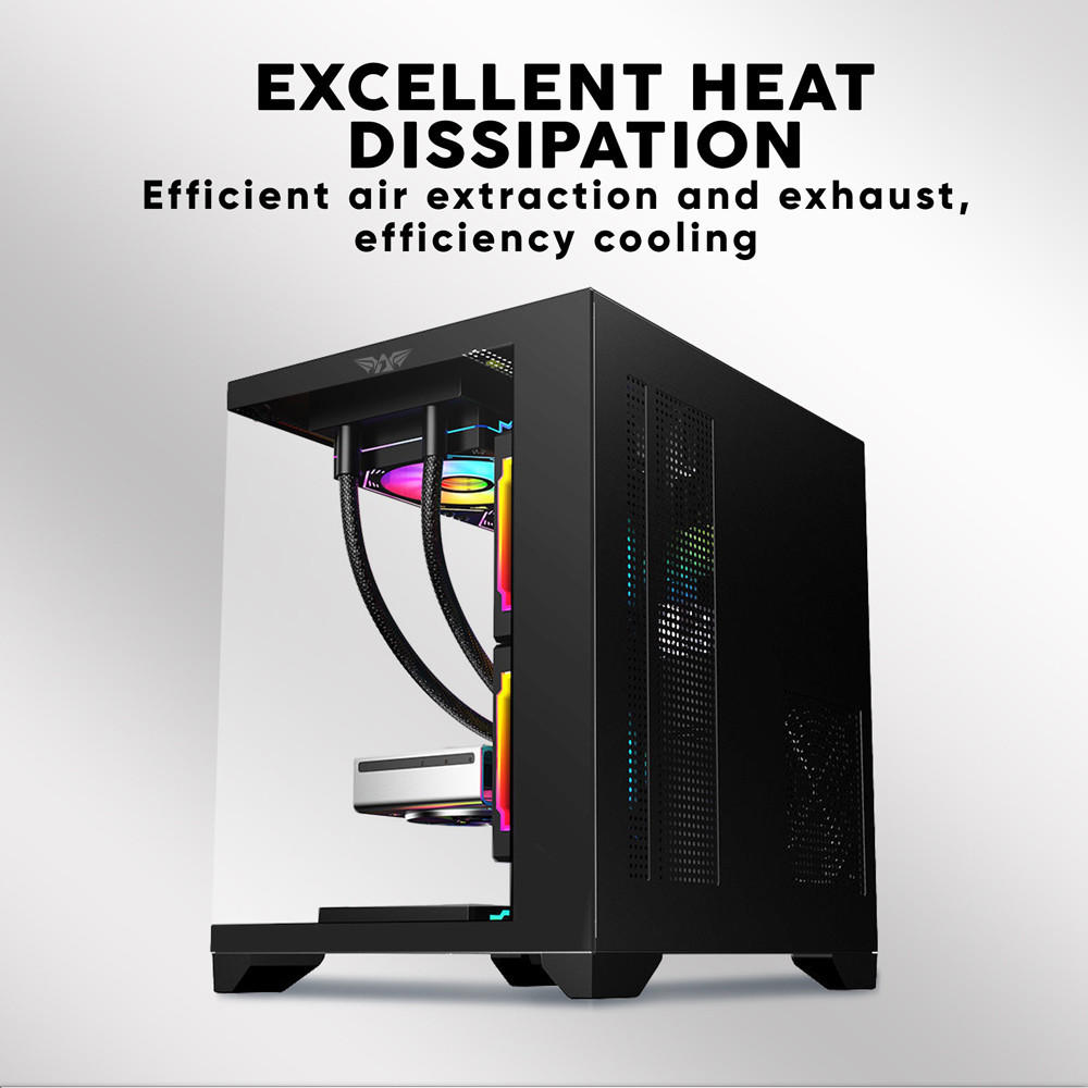 Armaggeddon Aquaron WiBO Micro-ATX Gaming PC Case in Nepal