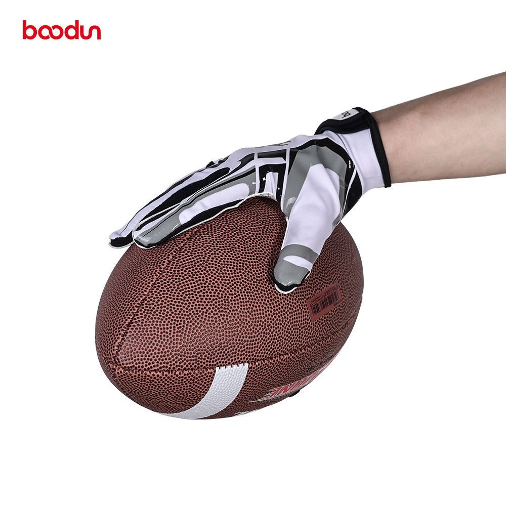 boodun Rugby American Football Gloves Running Forward Signal Protective Gear Through A