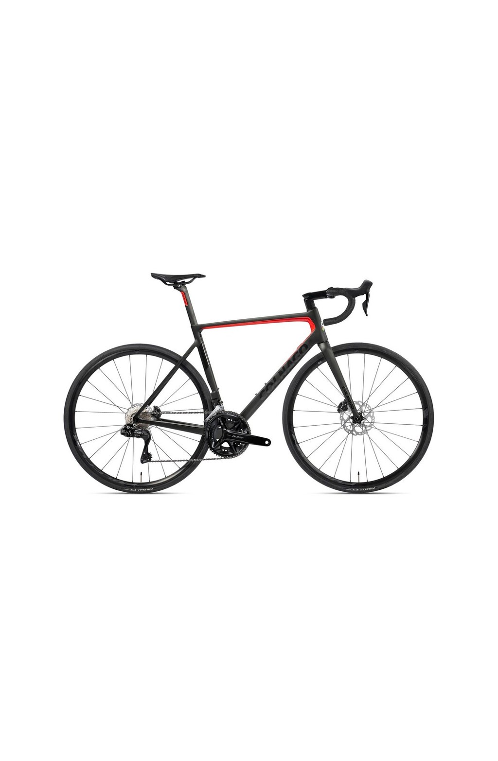Colnago V3 105 Di2 Disc Road Bike (Black/Red) (Blue/Gold