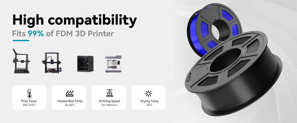 Sunlu PLA+ 2.0 - Print Examples