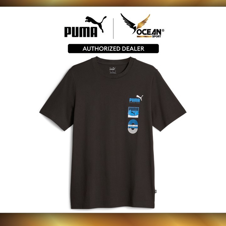 Puma Male GRAPHICS Vertical Tee (PUMA Black) 67718701