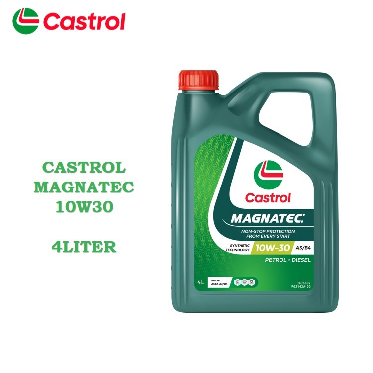 Castrol MAGNATEC 10W-30 SN for Petrol and Diesel Vehicles (4L) (100% ORIGINAL)