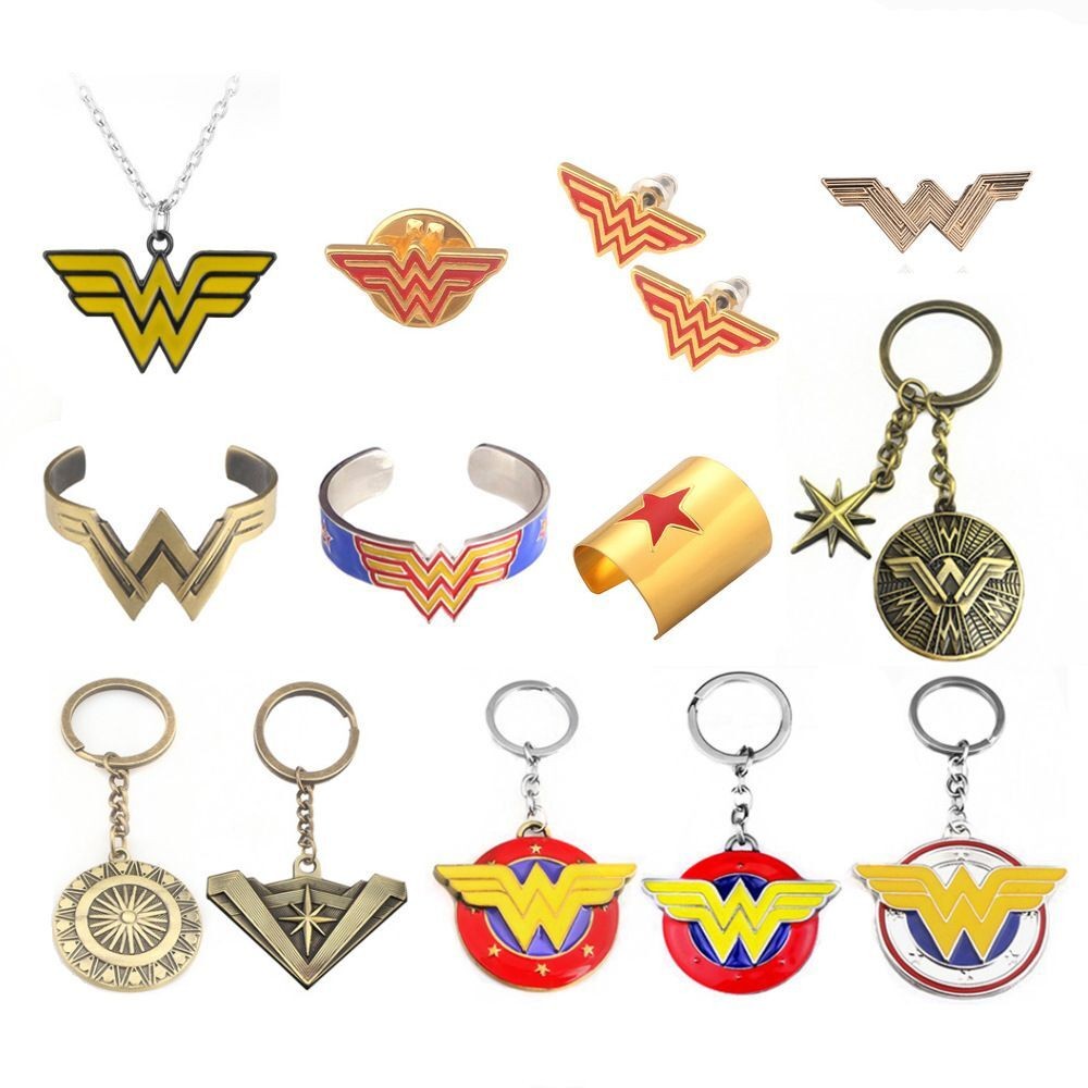 *Justice League Wonder Women Wonder Woman Keychain Bracelet Pendant DC Comics Video Accessories