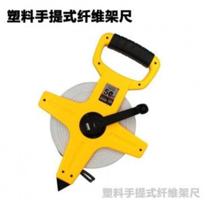 Plastic Portable Fiber Frame Ruler Tape Measure Long Tape Measure Infrastructure Measurement Long T