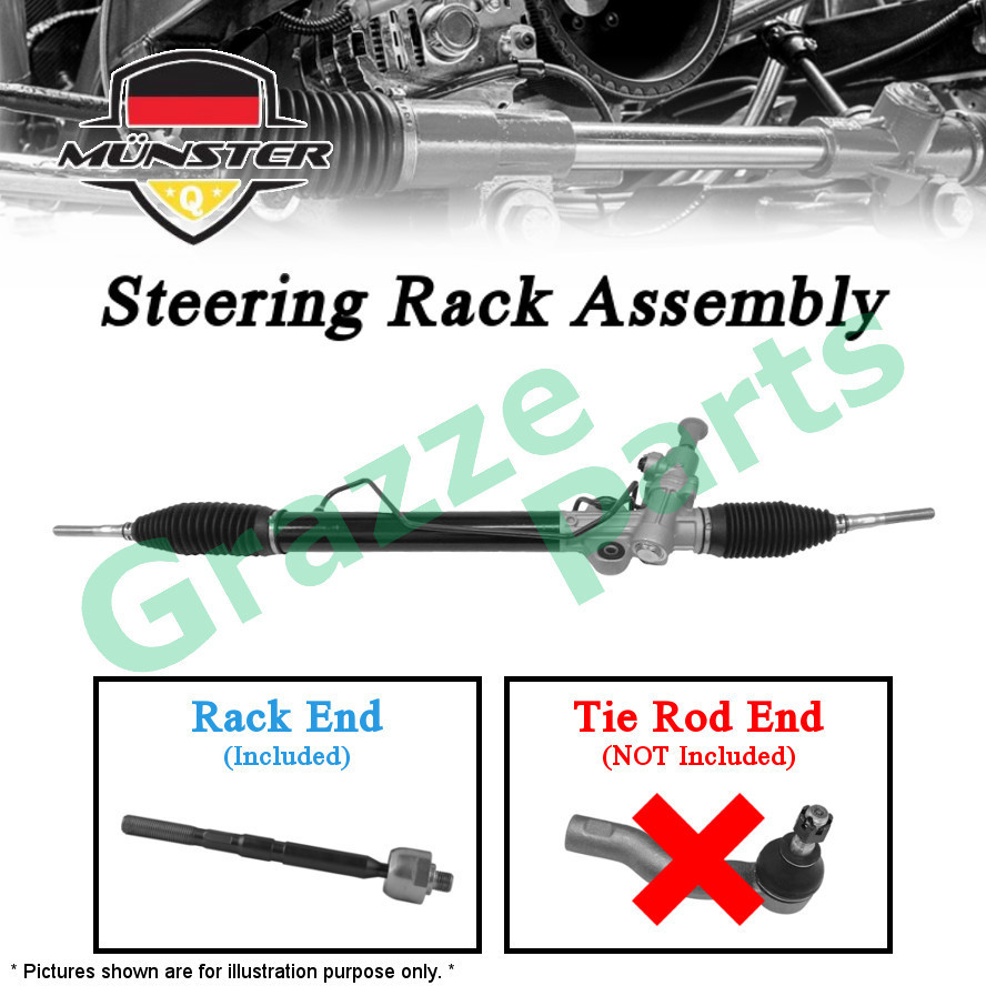 100% NEW Münster Steering Rack MR333501 Mitsubishi Triton 2.5 KB4T 4WD Double Cab Auto AT Manual MT Turbo 4D56 2005-2015