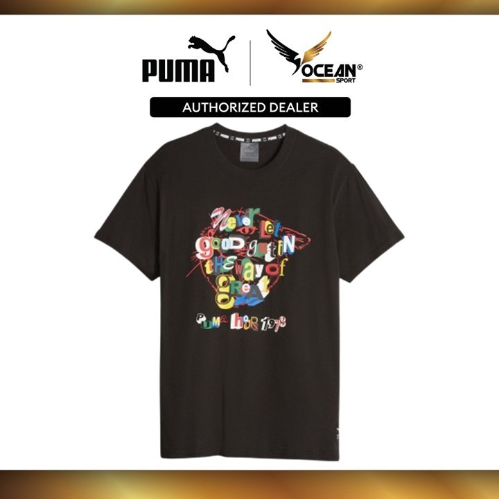 PUMA Male TRASH TALK SS Tee 1 (PUMA Black) 62207101