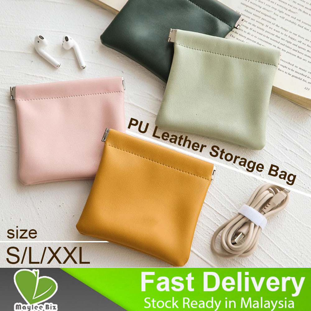 Portable Earphones USB Data Cable Organizer Accessories Card Pouch Mini Purse Coin Key Cosmetic Bag